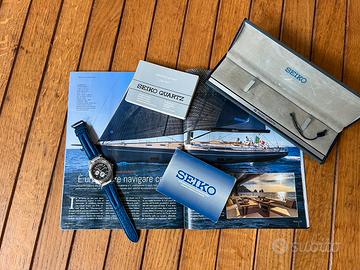 SEIKO 6M37 6010 YACHT TIMER WR 200 NOS