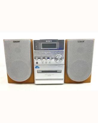 Stereo sony con casse e telecomando