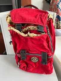 Zaino KIPLING con schienale rigido e multi tasche