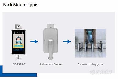 TELECAMERA RICONOSCIMENTO FACCIALE  JVS-FRT-P8W