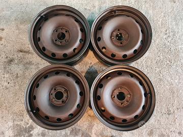 Cerchi in ferro fiat alfa romeo lancia 6Jx15"