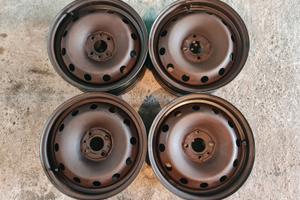 Cerchi in ferro fiat alfa romeo lancia 6Jx15"