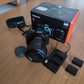 Sony A7 II +obiettivo 24-105mm + 2 batterie 