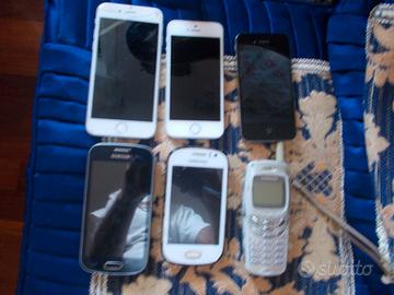 set di cellulari usati e  vintage