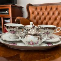 Servizi da te/caffe,porcellane e bicchieri