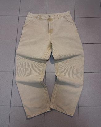 Jeans Carhartt Carpenter Beige W34 L32
