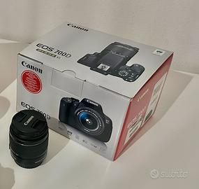 Canon eos 700D + ef-s 18/55 III kit + 2 batterie
