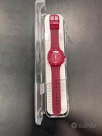 Swatch raro chrono pink