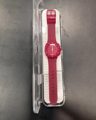 Swatch raro chrono pink