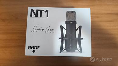 microfono condensatore RODE NT1 signature series 