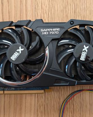 Sapphire Radeon HD 7970 Dual-X OC 3GB GDDR5 384bit