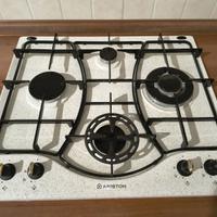 piano cottura a gas da 60cm Ariston come nuovo