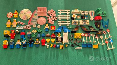 Lotto Lego Vintage Minifigure Pezzi Paradisa Town