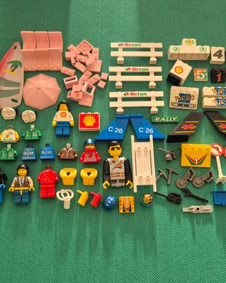Lotto Lego Vintage Minifigure Pezzi Paradisa Town
