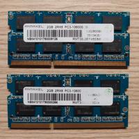 Ram Notebook RAMAXEL 2x2Gb PC3-10600s