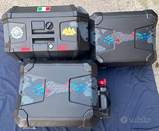 VALIGIE PER AFRICA TWIN 2025 SET COMPLETO