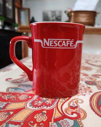 Tazza Mug Nescafé Rossa Vintage 