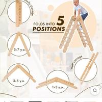 Set arrampicata montessori 4in1 come nuovo