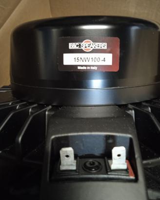 ALTOPARLANTE B&C SPEAKERS 15NW 100-4