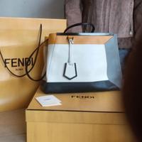 borsa vera pelle Fendi 