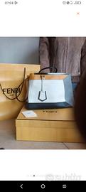 borsa vera pelle Fendi 
