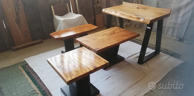 TAVOLI IN ULIVO CENTENARIO. 