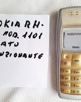 Cellulare Nokia 1101 Type: RH-75 usato funzionante