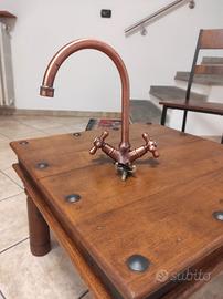 rubinetto da cucina ramato 