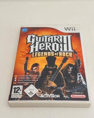 Guitar Hero III Legends of Rock Wii