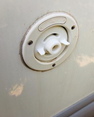 Adattatore per carico acqua camper 