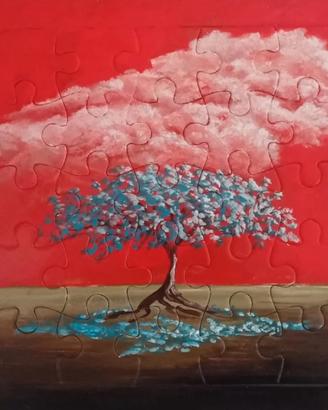 Tre Mini dipinti puzzle 