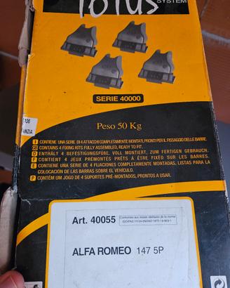 Barre alluminio porta tutto CAM Alfa Romeo 5p