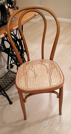 Sedia in paglia di Vienna