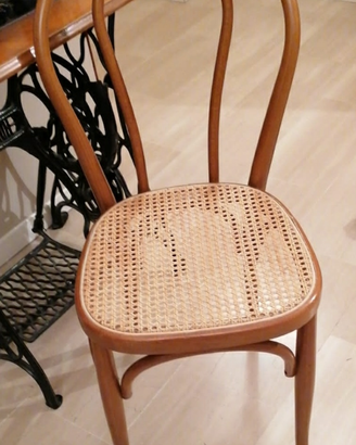 Sedia in paglia di Vienna