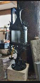 Lampada ferro battuto