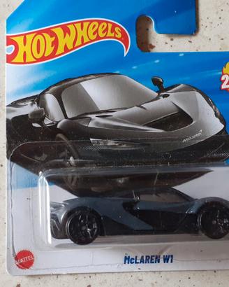 Hot Wheels McLaren W1 Grigio Antracite Race Day Mo