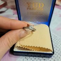 Anello Solitario Argento 925