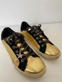 Sneakers SHOP ART effetto vintage