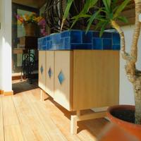 Base bagno con piano piastrellato