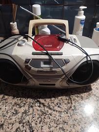 stereo Philips vintage cocacola