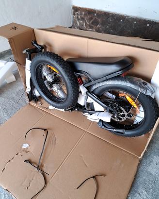 bici elettrica 48v 20ah fat bike biammortizzata 