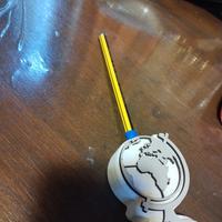 Porta penna da scrivania nuovo, in pietra marmorea