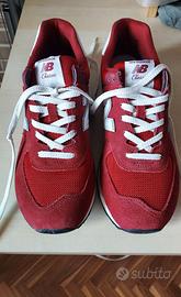 New Balance 574 rosse