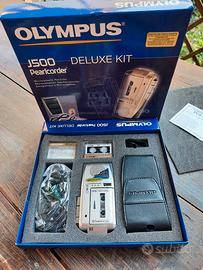 Registratore con 2 microcassette