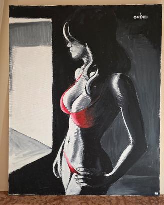 quadro pittura ONDEI 