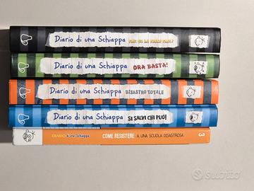 Set 5 Libri “Diario Di Una Schiappa”