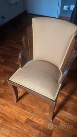 Sedie Art Déco vintage – anni ’30 – set 4 sedie