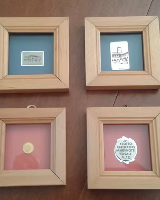 Quadretti argento Casale Monferrato e San Nazzaro