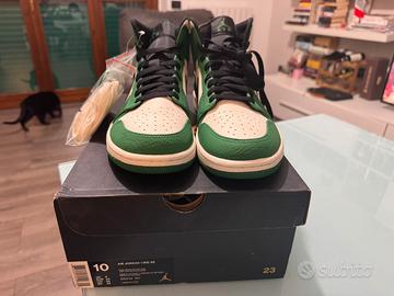 Nike Air jordan Mid SE Pine Green Black-Sail EU 44