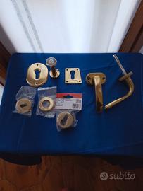 set spioncino bocchette maniglia 